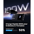 Miniatyrbild 2 av 4: Extern Batteri - INIU - 25000mAh - 100W - Snabb Laddning - USB-C