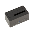 Miniatyrbild 3 av 3: Dockningsstation för SAS-disk, USB3.0 5G-länk, 12V 2A strömförsörjning. Stöd 18TB - USB Serial Attached SCSI SAS HDD Dock