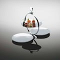 Miniatyrbild 2 av 2: Alessi MW08 speciellt vikbart rostfritt stål...