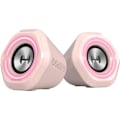Miniatyrbild 1 av 4: Spelarhögtalare Gaming - EDIFIER - G1000 - Bluetooth - 10 Watts - RGB-belysning 12 effekter Rosa
