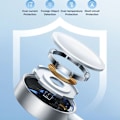 Miniatyrbild 5 av 6: Trådlös laddare för Apple Watch, USB till 2x Lightning, 3,5 W, 1,2 m - JoyRoom (S-IW007) - Vit Vit