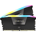 Miniatyrbild 1 av 3: Corsair Vengeance RGB DDR5 64 GB (2 x 32 GB) 6600 MHz CL32 - Svart - Dual Channel Kit 2 RGB DDR5 PC5-52800 RAM - CMH64GX