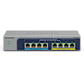 Miniatyrbild 2 av 3: NETGEAR Plus MS108EUP - Switch - Managed - 4 x 100/1000/2,5G (PoE++) + 4 x 100/1000/2,5G (PoE+) - stationär, väggfäste - Po