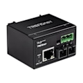 Miniatyrbild 3 av 4: TRENDnet TI-F10SC Fast Ethernet fiberoptisk mediakonverterare 10Base-T, 100Base-FX, 100Base-TX RJ-45 - SC Multi-Mode...