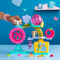 Miniatyrbild 4 av 6: BANDAI - Littlest Pet Shop - Fun Factory box set - Lekset med 2 djur, dekor och tillbehör - BF00519