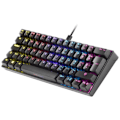 Miniatyrbild 2 av 4: Mars Gaming MKMINI Noir - Ultrakompakt RGB Mekaniskt Tangentbord - Brun Switch Spansk Layout