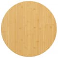 vidaXL Bordsskiva Ø80x1,5 cm Bambu 352676
