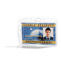 Miniatyrbild 2 av 2: Hållbar - 895519 - Transparent styv märkeshållare för 1 säkerhetskort - Inre mått: 54 x 85 mm - 1 enhet