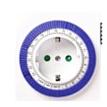 Miniatyrbild 1 av 4: Levitantes - 49402 - Kompakt analog timer 24 timmar, timer 3600 W - 250 V - 16 A - 50 Hz - IP 20 - Justerbar