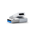 Miniatyrbild 3 av 4: USB-A till USB-C-adapter - Satechi - Silver - Ultra-kompakt - Omvandlar USB-A till USB-C - USB-enheter