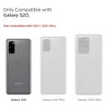 Miniatyrbild 4 av 4: Fodral - Spigen - Galaxy S20 - Geometriskt mönster - Dubbelt skydd - Mjuk TPU Svart