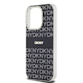 Miniatyrbild 3 av 6: Coque för iPhone 13 Pro Max MagSafe i mjuk TPU med DKNY-mönster i svart