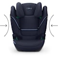 Miniatyrbild 5 av 6: Barnstol Cybex Gold SOLUTION S2 I-FIX 3 till 12 år - Grupp 2/3 - 100 till 150 cm Ocean Blue | marinblå havsblå