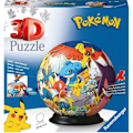 Miniatyrbild 1 av 4: Pokémon Ball 3D-pussel 72 bitar - Ravensburger - 3D-barnpussel utan lim - Från 6 år Flerfärgad
