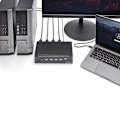 Miniatyrbild 3 av 6: 4-portars USB HDMI KVM-switch - STARTECH - HDMI-tangentbordsmus-skärmswitch med inbyggd USB 3.0-hubb