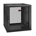 Miniatyrbild 2 av 3: apc apc netshelter wx 12u enkelväggmonterad svartRouter, Wifi, Nätverk APC NetShelter WX 12U enkelgångjärn väggmonteringshölje
