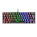 Miniatyrbild 1 av 3: Gaming Tangentbord - MARS GAMING - MK60 RGB - Svart - Blue Switch - Anpassningsbart RGB-belysning