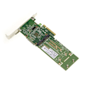 Miniatyrbild 3 av 4: M2 PCIe 3.0 x8-kontrollkort för 4 M.2 NVMe M Key SSD:er. PLX PEX 8747 chipset