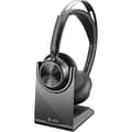 HP Poly Voyager Focus 2 Bluetooth Stereo över-ear headset svart med brusreducering dators headset