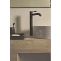 Miniatyrbild 4 av 4: Tvättställsblandare CERALINE - IDEAL STANDARD - Förhöjd - Matt svart - Engrepp - Fast - Vattensparande Matte svart