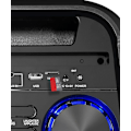 Miniatyrbild 3 av 4: Sytech Ledflow Series Speaker, 2 x 6,5", 60 W, RM, RGB Flame, Uppladdningsbar, USB, TF, FM, TWS