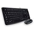 Miniatyrbild 2 av 2: Combo Tangentbord och Mus Med Sladd - LOGITECH - MK120 - Bekväm - USB Plug And Play - Vattentålig Design