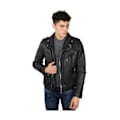 Miniatyrbild 2 av 5: Blouson perfecto Schott i läder ref 47534 Svart Svart S
