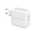 Miniatyrbild 2 av 4: Laddare - CONCEPTRONIC - ALTHEA08W - Inomhus - 2 USB-C-portar - Vit Vit