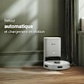 Miniatyrbild 6 av 6: EZVIZ RE5 Plus - Robotdammsugare med Automatisk Avtappningsstation - LiDAR-Navigering - Hinderdetektering - 4000Pa Vit