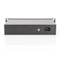Miniatyrbild 3 av 4: 10" rackmonterad Ethernet-switch 8 portar RJ45 Gigabit Managed