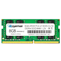 Miniatyrbild 1 av 4: Duomeiqi DDR4 21300S PC4 2666 8GB SODIMM, 8Go DDR4-2666MHz PC4-21300 CL19 2Rx8 1.2V Non-ECC 260 Pin Laptop Minne Modul Ram
