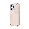 Miniatyrbild 2 av 6: Speck Presidio2 Grip - Skal för iPhone 15 Pro (Bleached Bone / Heirloom Gold / Hazel Brown)