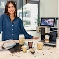 Miniatyrbild 2 av 5: Superautomatiserad kaffemaskin - Cremmaet - Tempo - 7-tums TFT-skärm - 19 bar - 1450W