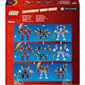 Miniatyrbild 6 av 6: LEGO® 71808 NINJAGO Kais Eldelementalrobot, Ninjaleksak med anpassningsbar minifigur plus Kai och Zane minifigurer Flerfärgad