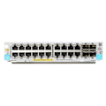 Miniatyrbild 1 av 2: HPE ARUBA - Expansionsmodul - Gigabit Ethernet (PoE+) x 20 + Gigabit Ethernet / 10 Gigabit SFP+ x 4
