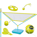 Miniatyrbild 1 av 4: Spel - Multiplay - 5 i 1 set - Utomhus - Multiplayer - Alla ytor blå - svart - gul