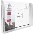 Miniatyrbild 2 av 2: Prospektutdelare - EXACOMPTA - Ref. 65658D - A4 horisontell - 1 fack - Väggmontering