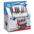 Miniatyrbild 2 av 2: 17-tangenters dragspel - BONTEMPI - Modell - Funktion 1 - Feature 2 - Feature 3
