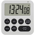 Miniatyrbild 2 av 3: Digital timer - TFA Dostmann - Vit - Stopwatch - Alarm - Intuitiv användning Vit