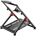 Miniatyrbild 1 av 4: Fällbart pedalrattstativ NanoRS RS155 Racing Simulator Svart