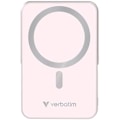 Miniatyrbild 2 av 6: Batteri Externt - VERBATIM - Ladda 'n' Gå - 10 000 mAh - MagSafe - Snabbladdning 15 W Rosa