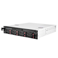 Miniatyrbild 1 av 3: SilverStone SST-RM21-308 - 2U rackmonterad serverchassi, stöder 8x SAS - SATA och en 6Gb - s SFF-8087 mini-SAS