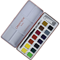 Miniatyrbild 4 av 4: Caran d'Ache: Studio Gouache: Set med 14 kastruller och 10 ml vit