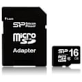 Miniatyrbild 1 av 2: SILICON POWER MicroSD SDHC Class 10 Minneskort - 16 GB