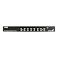Miniatyrbild 3 av 4: KVM-switch - STARTECH - SV831DUSBGB - 8 PS/2 USB-portar monterade på 1U-rack - OSD - Svart