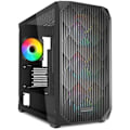 Miniatyrbild 1 av 2: PC-chassi mATX - SHARKOON - MK3 RGB - Härdat glas - 4 förinstallerade fläktar - USB-C