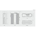 Miniatyrbild 2 av 2: LevelOne IES-0610, Gigabit Ethernet (10-100-1000), Full duplex, Ethernet-anslutning, stöder ström över denna port (PoE)