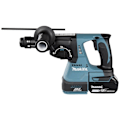Miniatyrbild 3 av 6: MAKITA DHR243RTJW SDS-Plus 18V Li-Ion hammarborr (2x5Ah) 24 mm