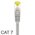 Miniatyrbild 3 av 4: OCIODUAL Aisens RJ45 Ethernet-kabel 3m Kat.7 600Mhz LSZH SFTP PIMF LAN Lokal nätverksladd Grå för PC Laptop PS5 A146-0336