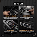Miniatyrbild 4 av 6: Moderkort - ASUS - TUF Gaming B860M-PLUS WiFi - DDR5 - PCIe 5.0 - Wi-Fi 7